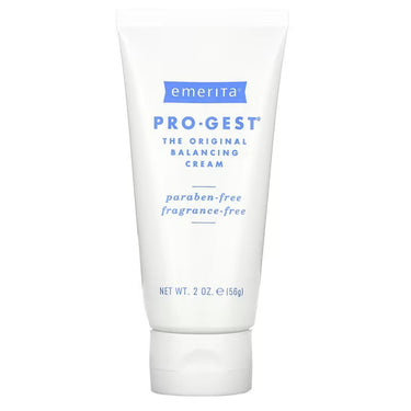 Pro-Gest, Balancing Cream, Fragrance Free - Emerita